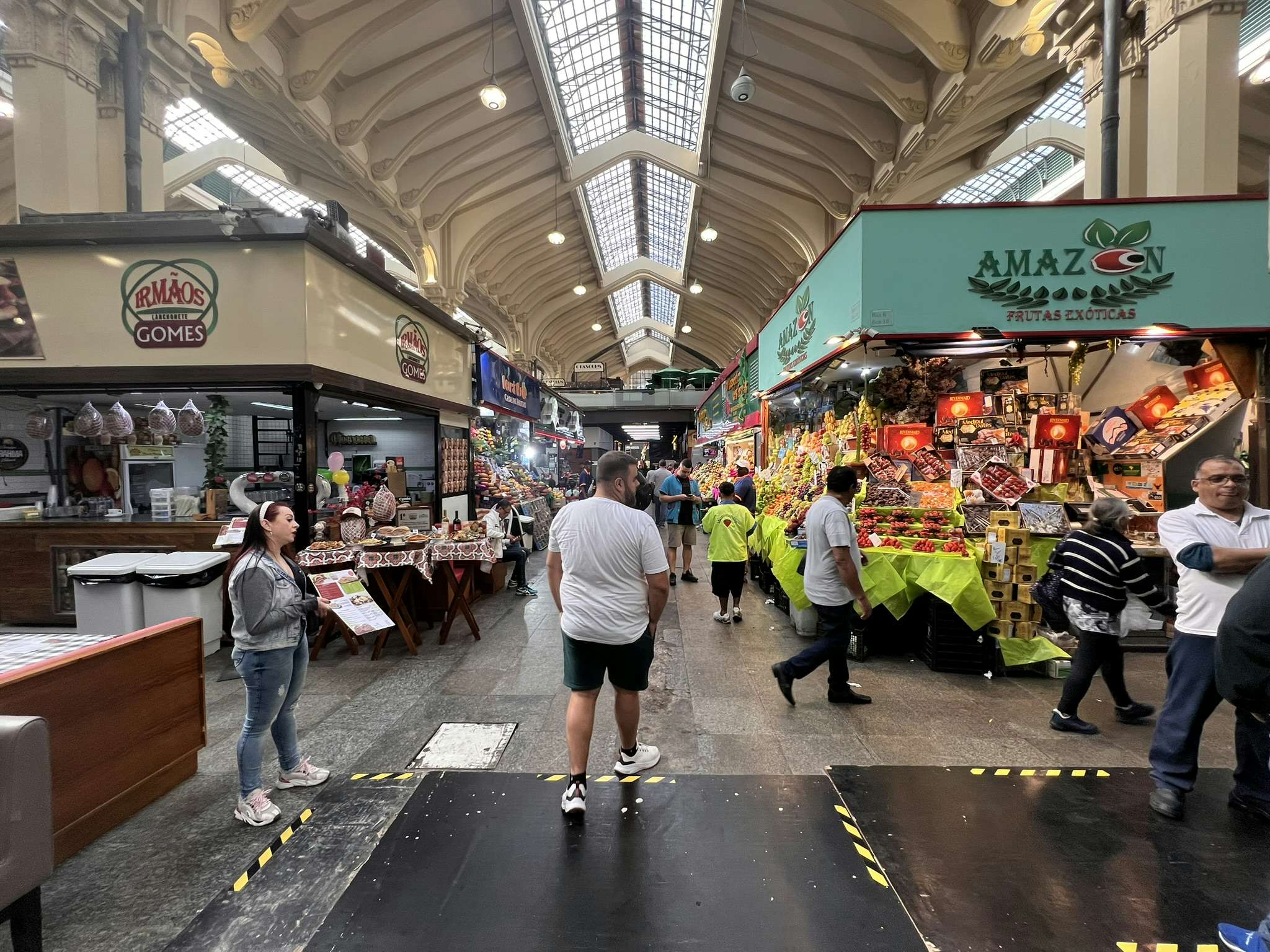 Mercado Municipal, největší tržnice ve městě.